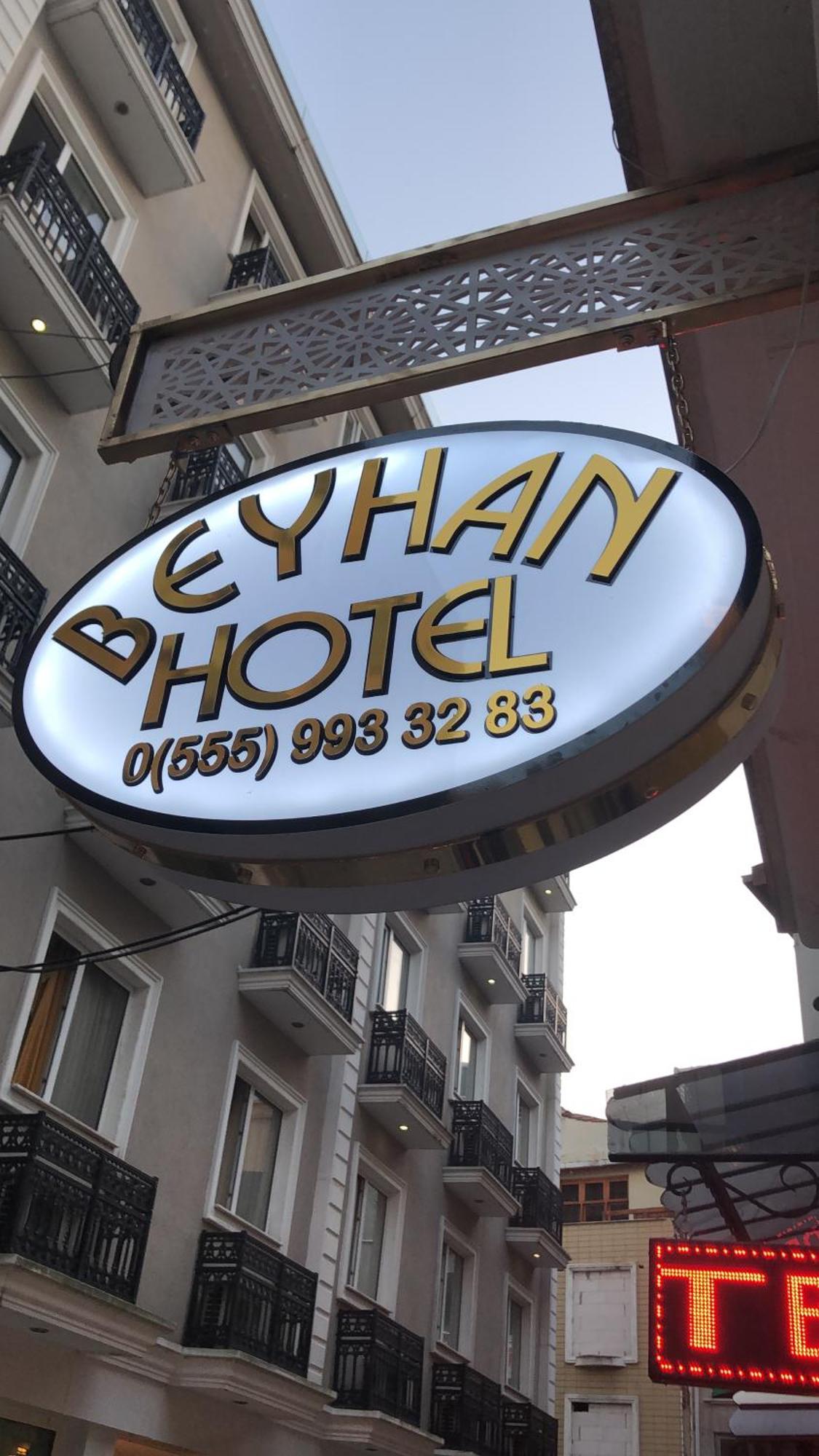 Beyhan Hotel Истанбул Екстериор снимка
